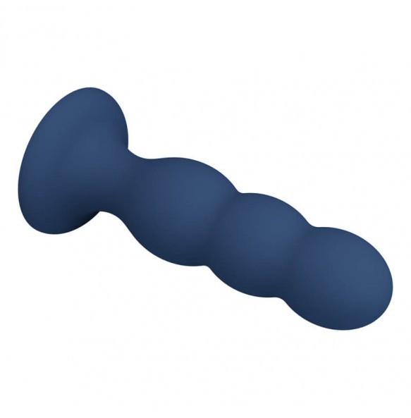 MR PLAY - 3 Metal Balls Silicone Anal Plug (L Size)
